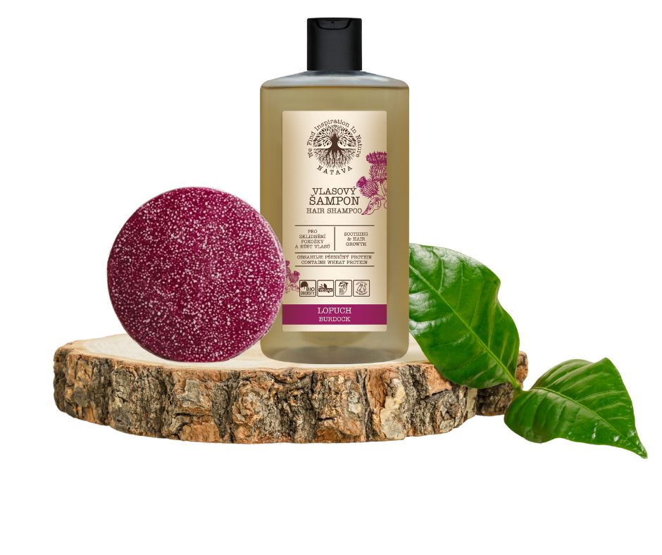 NATAVA tuhý a tekutý šampon