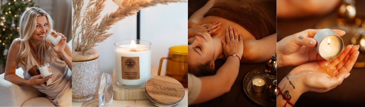 Vonné svíčky NATAVA