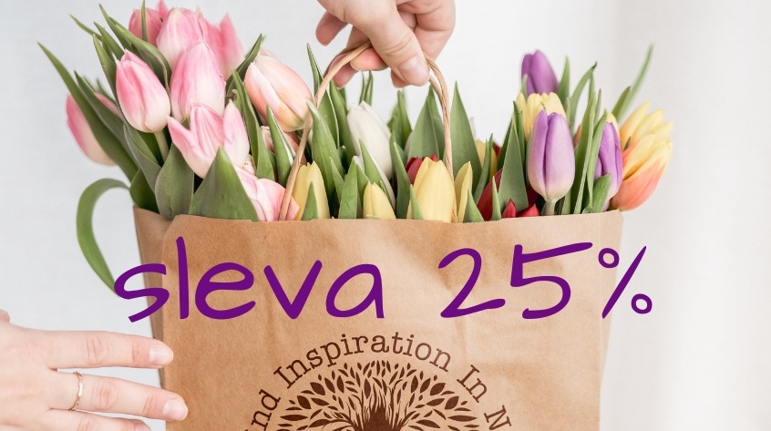 Mezinárodní den žen -25% sleva 