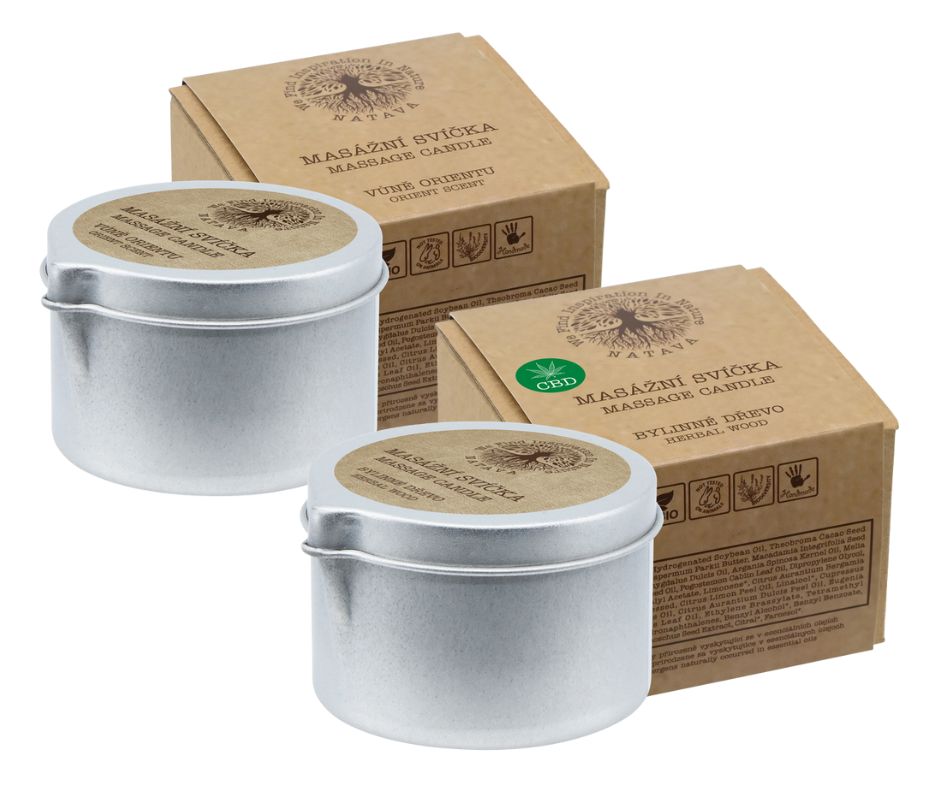 NATAVA Masážní svíčky