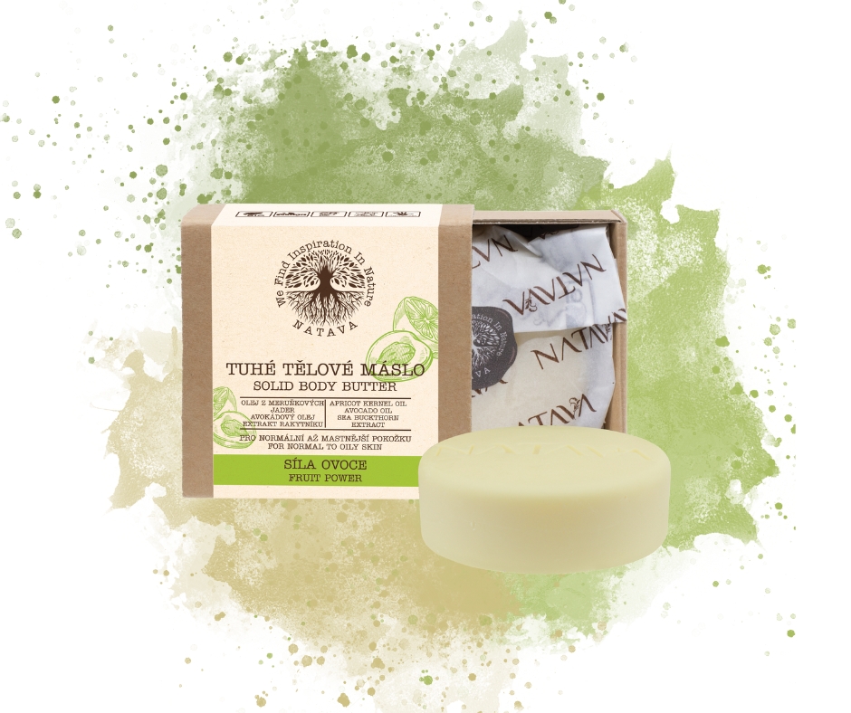 NATAVA Tuhé tělové máslo Síla ovoce