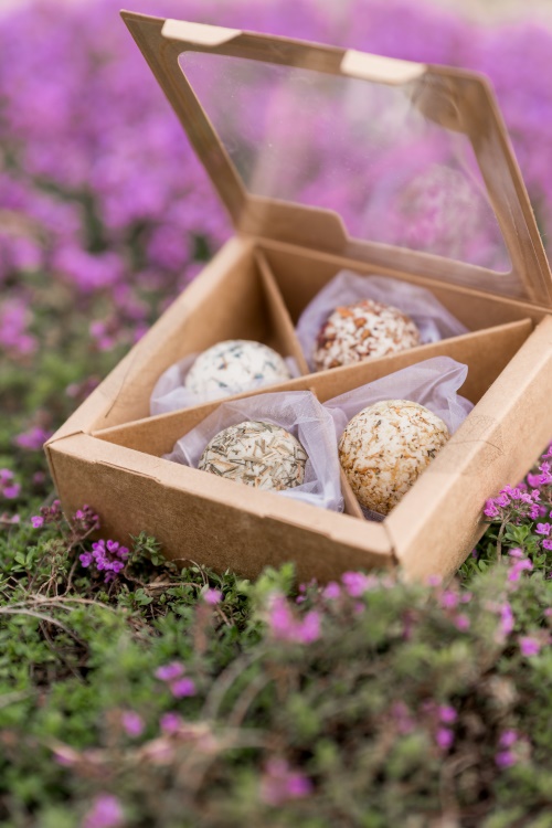 NATAVA Dárkové balení olejových koulí do koupele