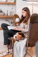 NATAVA Vonná sójová svíčka - Bílé květy, Vonná svíčka Svěží citrusNATAVA Vonná sójová svíčka - Bílé květy, Vonná svíčka Svěží citrus