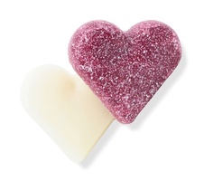 Dárková kazeta NATAVA srdce - tuhý šampon, balzám, mýdlenka