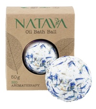 NATAVA olejová koule do koupele - Chrpa polní 50 g
