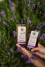 NATAVA tekutý šampon a balzám levandule