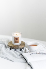 NATAVA Vonná sójová svíčka - Sladký šafrán