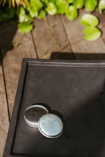 NATAVA hliníková cestovní mýdlenka - kulatá