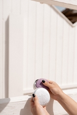 NATAVA hliníková cestovní mýdlenka - kulatá