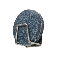 NATAVA Tuhý šampon - Bambucké máslo 85 g + držák zdarma