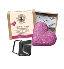 NATAVA Tuhý šampon - Ylang-Ylang - srdce 95 g