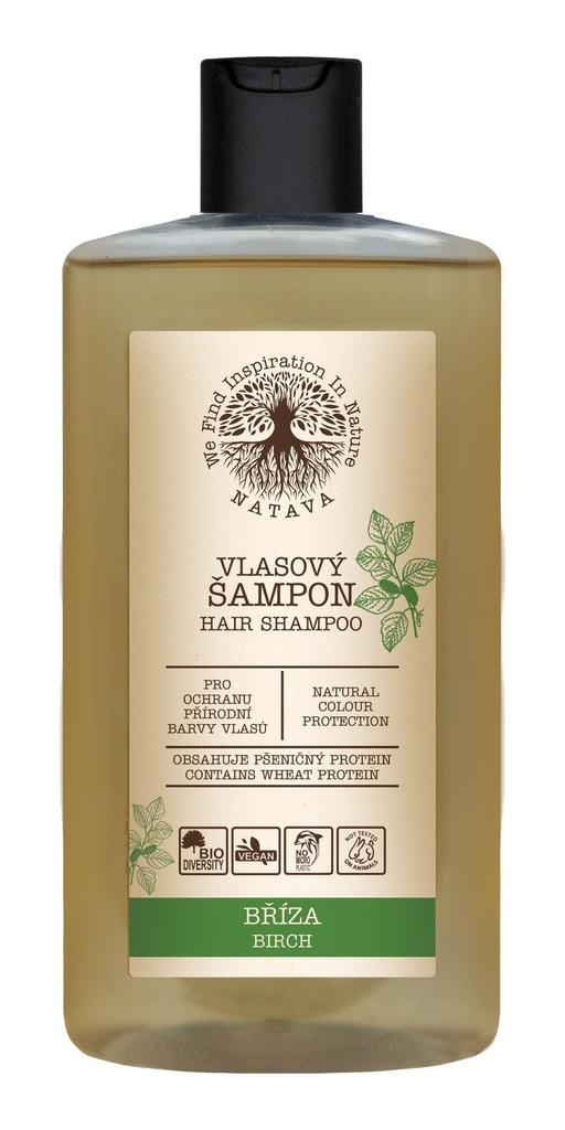 NATAVA Šampon na vlasy - Bříza