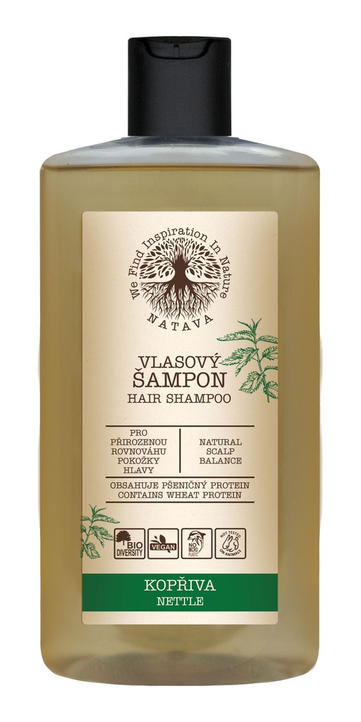 NATAVA Šampon na vlasy - Kopřiva
