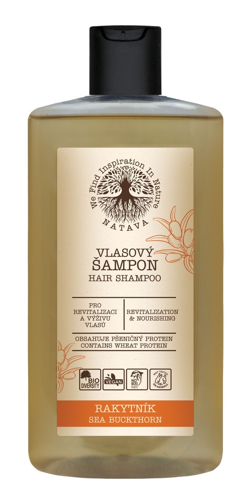 NATAVA Šampon na vlasy - Rakytník