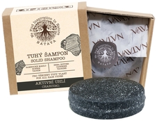 NATAVA Tuhý šampon - Aktivní uhlí