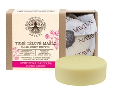 NATAVA Tuhé tělové máslo - Květinová zahrada 100 g