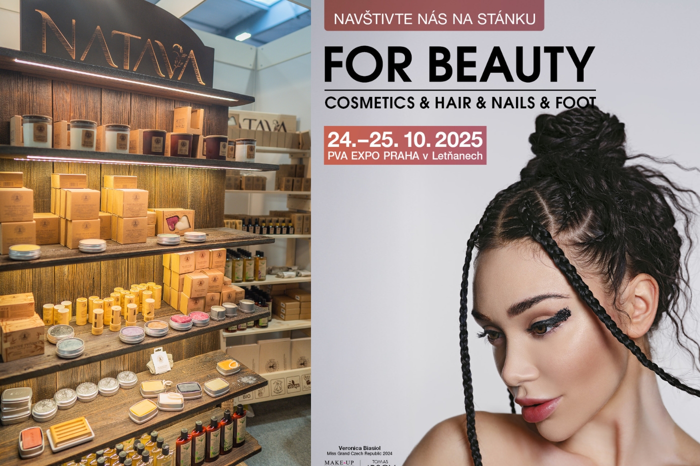 Zveme Vás na podzimní veletrh FOR BEAUTY 24.–25. 10. 2025